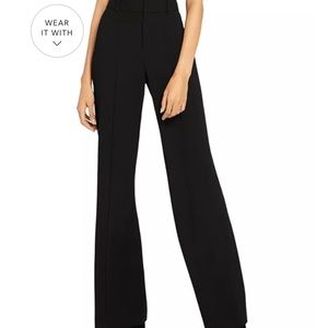 Alice + Olivia Dylan Wide Leg Dress Pants